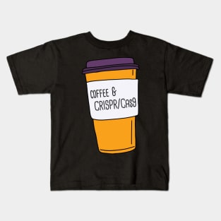 Crispr Cas9 And Coffee Kids T-Shirt